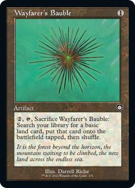 Wayfarer's Bauble (Retro Frame) (171) [The Brothers' War Commander]