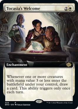 Tocasia's Welcome (Extended Art) (308) [The Brothers' War] [Extended Art]