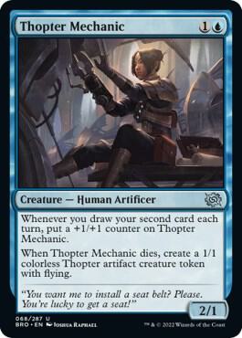 Thopter Mechanic (68) [The Brothers' War]