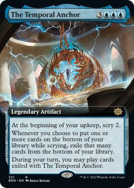 The Temporal Anchor (Extended Art) (321) [The Brothers' War] [Extended Art]