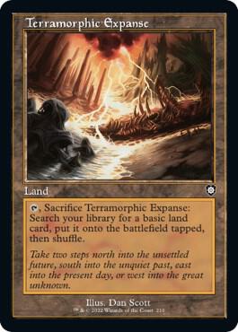 Terramorphic Expanse (Retro Frame) (210) [The Brothers' War Commander]