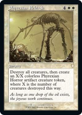 Phyrexian Rebirth (Retro Frame) (74) [The Brothers' War Commander]