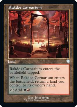 Rakdos Carnarium (Retro Frame) (194) [The Brothers' War Commander]