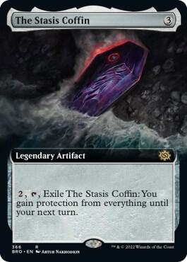 The Stasis Coffin (Extended Art) (366) [The Brothers' War] [Extended Art]