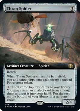 Thran Spider (Extended Art) (368) [The Brothers' War] [Extended Art]