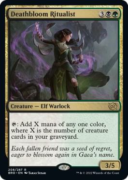 Deathbloom Ritualist (208) [The Brothers' War]