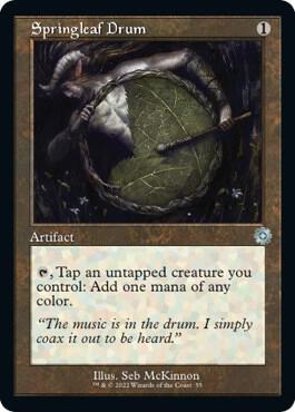 Springleaf Drum (55) [The Brothers' War Retro Artifacts]