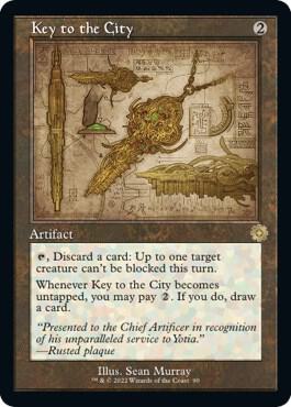 Key to the City (Schematic) (90) [The Brothers' War Retro Artifacts]