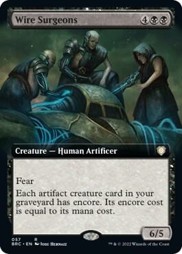 Wire Surgeons (Extended Art) (57) [The Brothers' War Commander] [Extended Art]