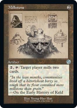 Millstone (Schematic) (95) [The Brothers' War Retro Artifacts]