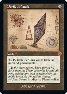 Perilous Vault (Schematic) (101) [The Brothers' War Retro Artifacts]