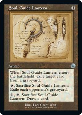 Soul-Guide Lantern (Schematic) (117) [The Brothers' War Retro Artifacts]
