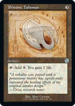 Pristine Talisman (Schematic) (106) [The Brothers' War Retro Artifacts]