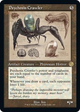 Psychosis Crawler (Schematic) (107) [The Brothers' War Retro Artifacts]