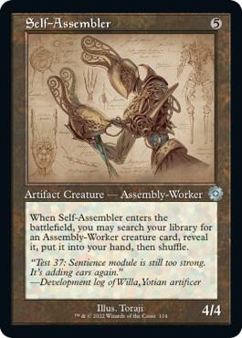 Self-Assembler (Schematic) (114) [The Brothers' War Retro Artifacts]