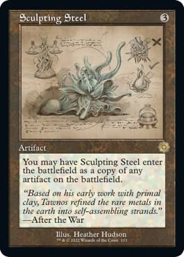Sculpting Steel (Schematic) (113) [The Brothers' War Retro Artifacts]