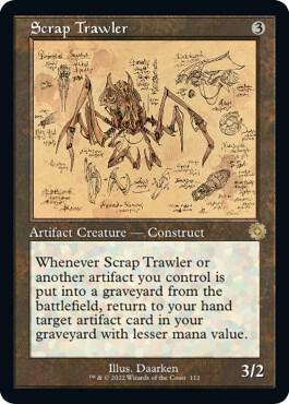 Scrap Trawler (Schematic) (112) [The Brothers' War Retro Artifacts]
