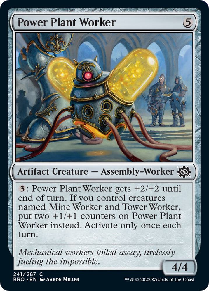 Power Plant Worker (241) [The Brothers' War]
