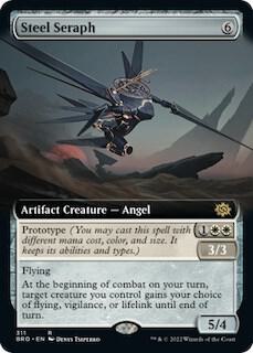Steel Seraph (Extended Art) (311) [The Brothers' War] [Extended Art]
