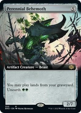 Perennial Behemoth (Extended Art) (350) [The Brothers' War] [Extended Art]