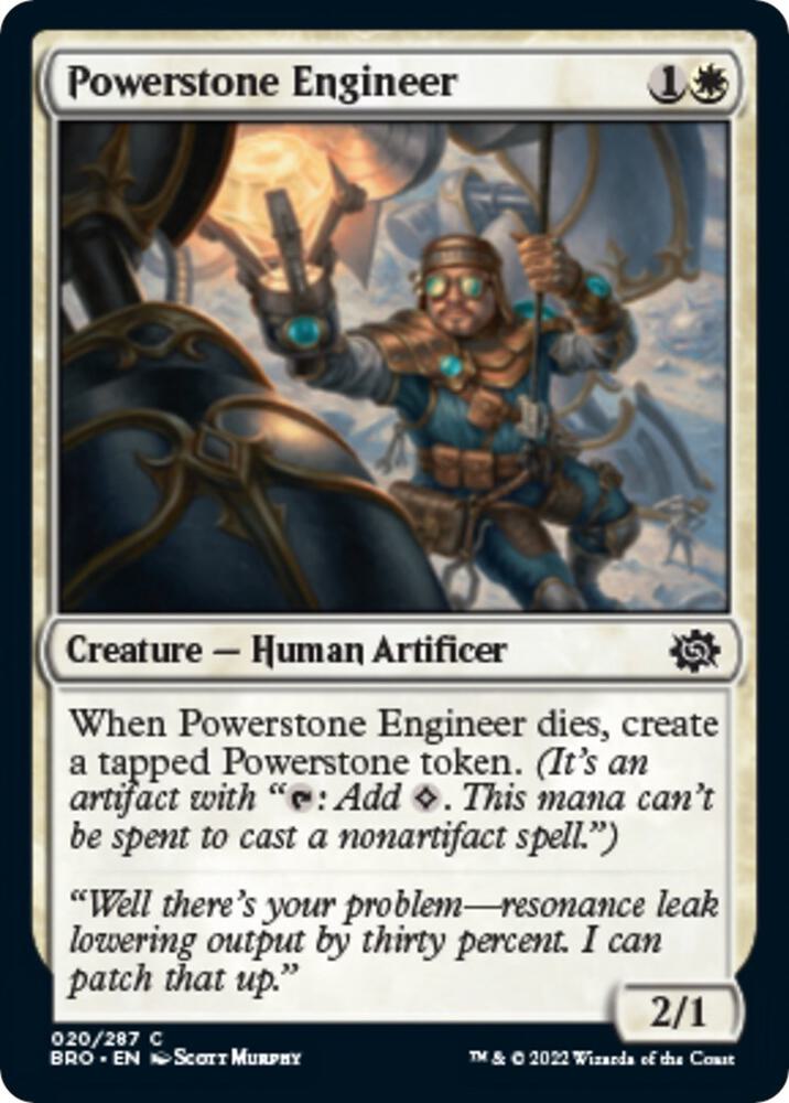 Powerstone Engineer (20) [The Brothers' War]