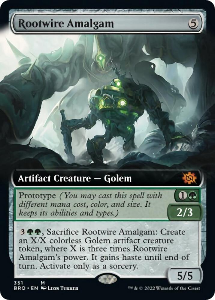 Rootwire Amalgam (Extended Art) (351) [The Brothers' War] [Extended Art]