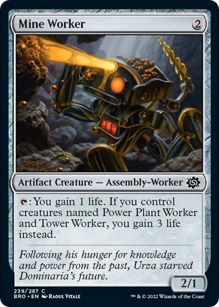 Mine Worker (239) [The Brothers' War]