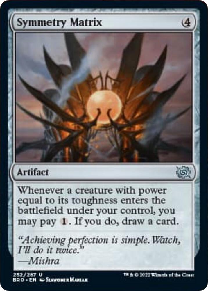 Symmetry Matrix (252) [The Brothers' War]
