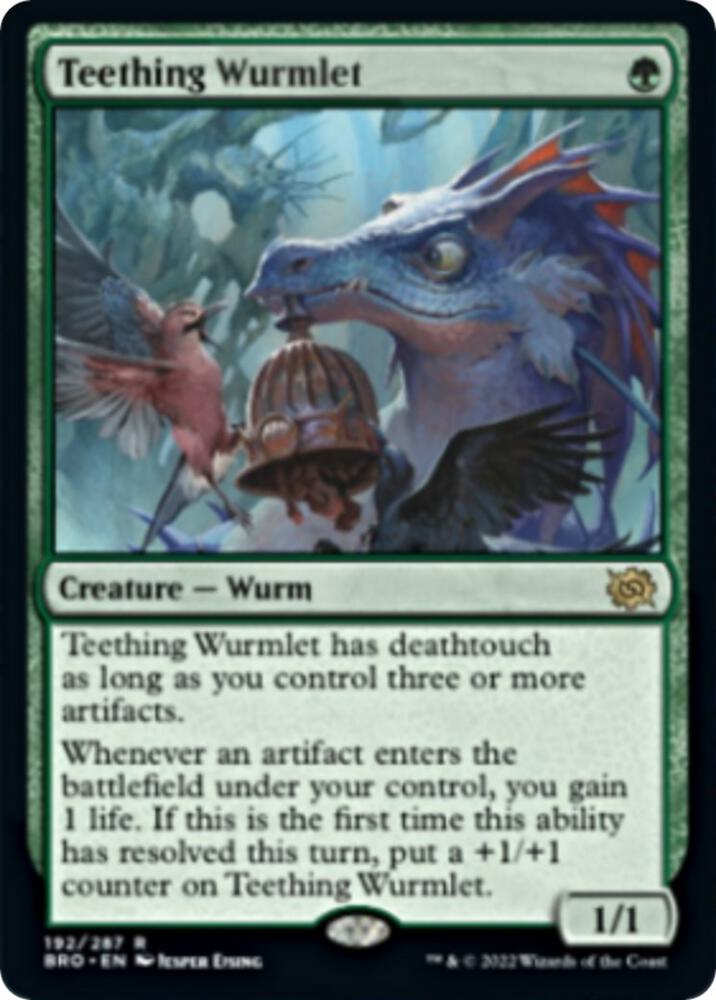 Teething Wurmlet (192) [The Brothers' War]