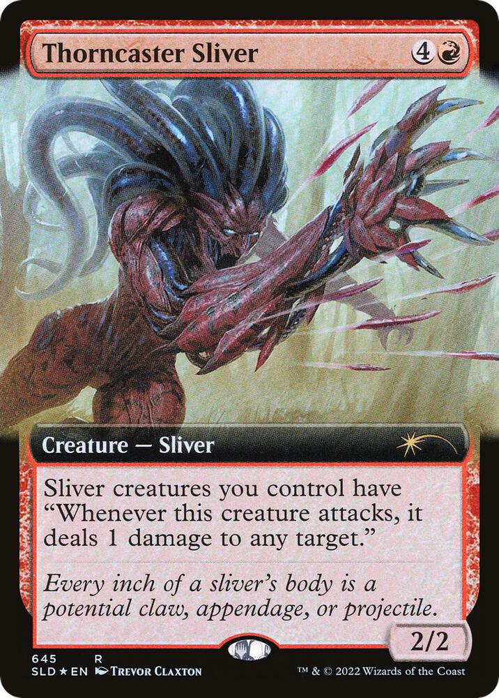 Thorncaster Sliver (Extended Art) (645) [Secret Lair Drop] [Extended Art]