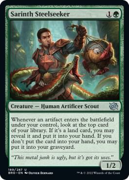 Sarinth Steelseeker (189) [The Brothers' War]