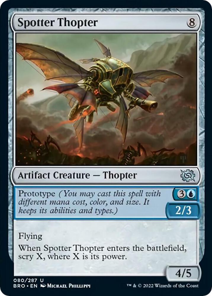 Spotter Thopter (80) [The Brothers' War]