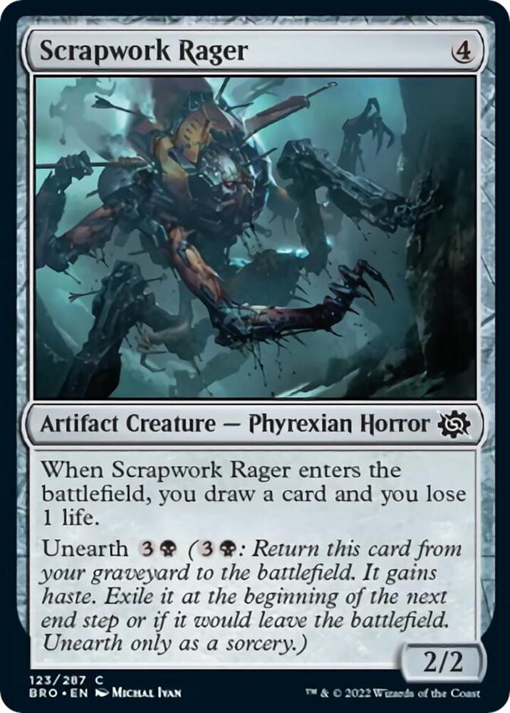 Scrapwork Rager (123) [The Brothers' War]