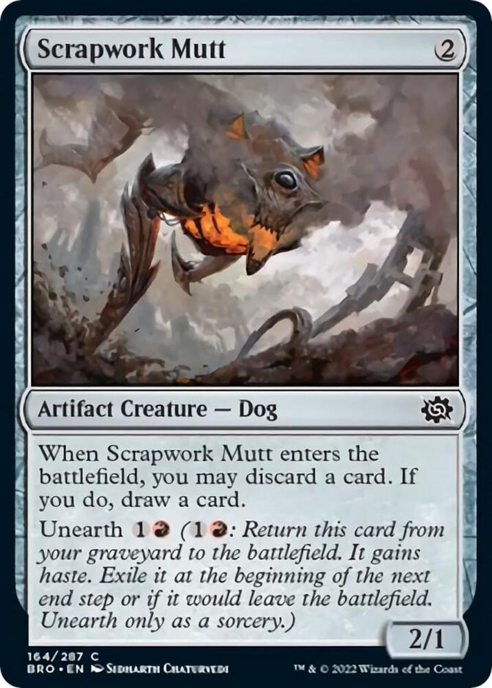 Scrapwork Mutt (164) [The Brothers' War]