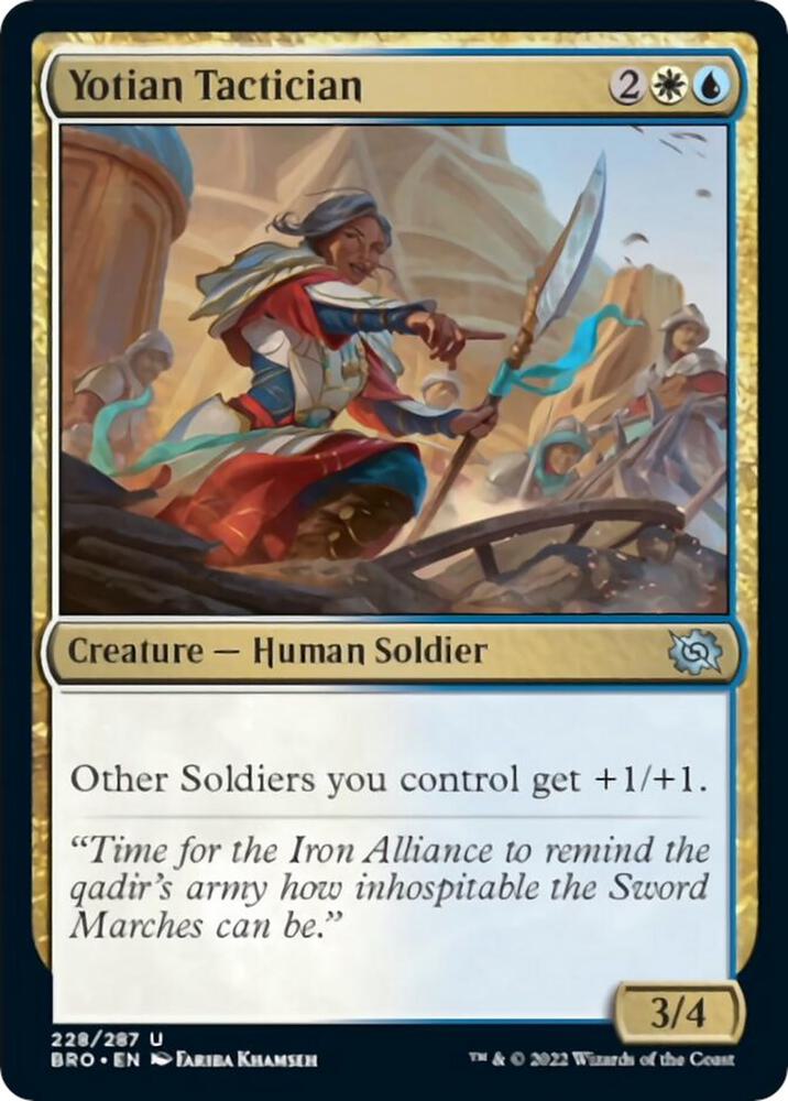 Yotian Tactician (228) [The Brothers' War]