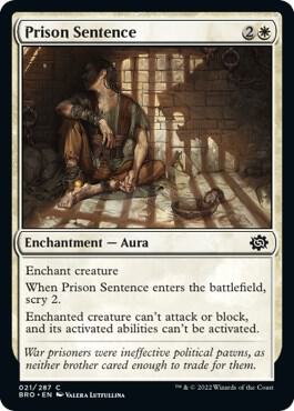 Prison Sentence (21) [The Brothers' War]