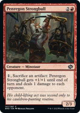 Penregon Strongbull (147) [The Brothers' War]