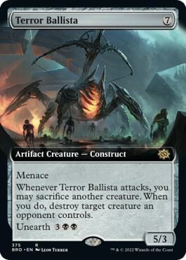 Terror Ballista (Extended Art) (375) [The Brothers' War] [Extended Art]