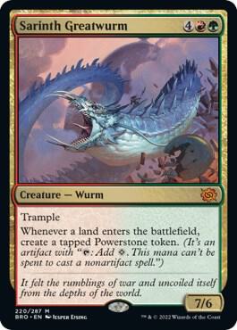 Sarinth Greatwurm (220) [The Brothers' War]