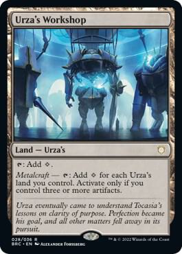 Urza's Workshop (28) [The Brothers' War Commander]