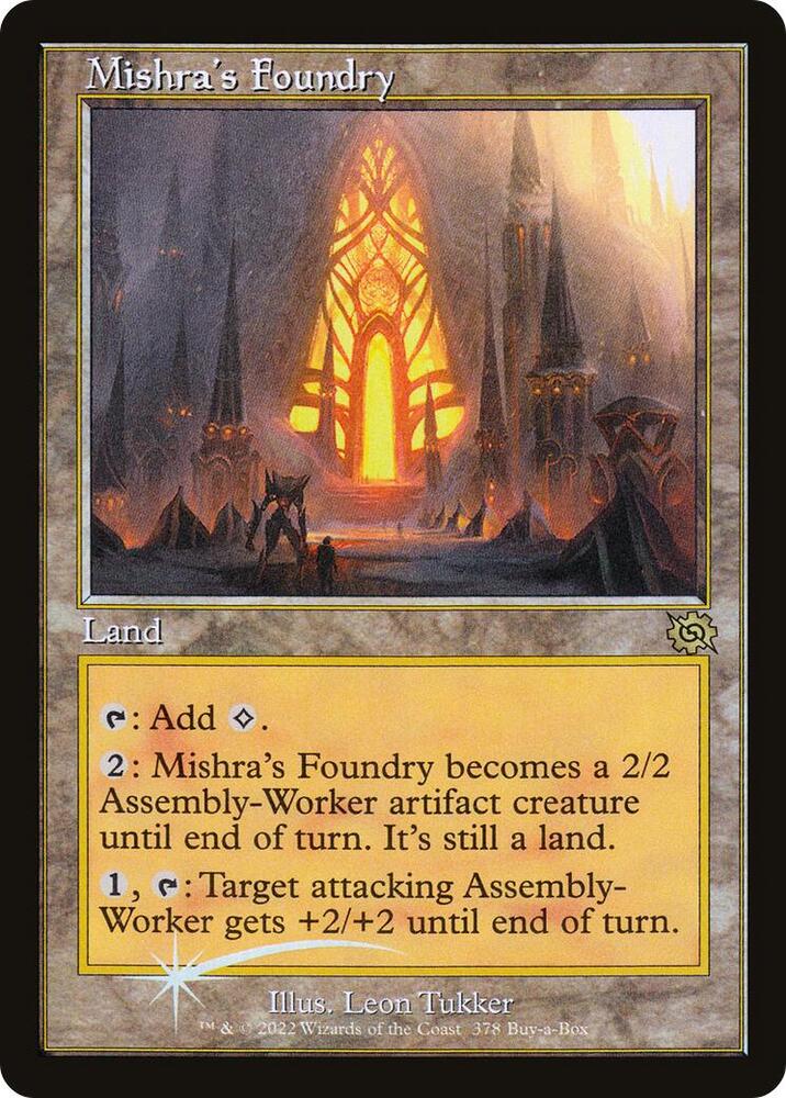 Mishra's Foundry (378) [Buy-A-Box Promos]