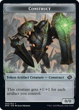 Construct Token (005) [The Brothers' War]