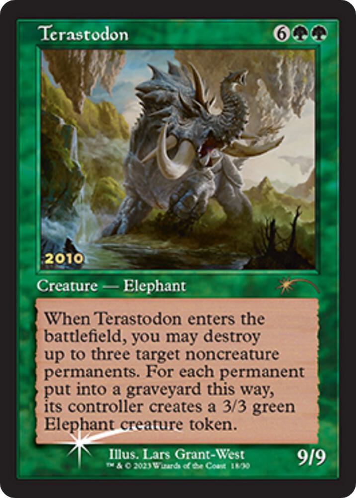 Terastodon (18) [30th Anniversary Promos]