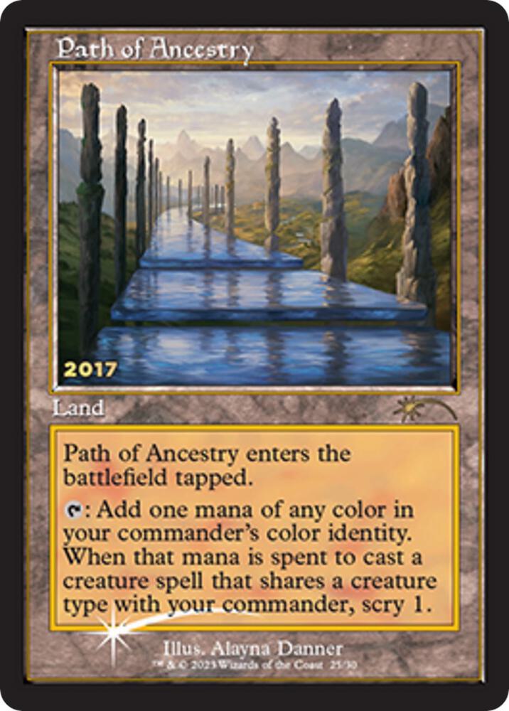 Path of Ancestry (25) [30th Anniversary Promos]