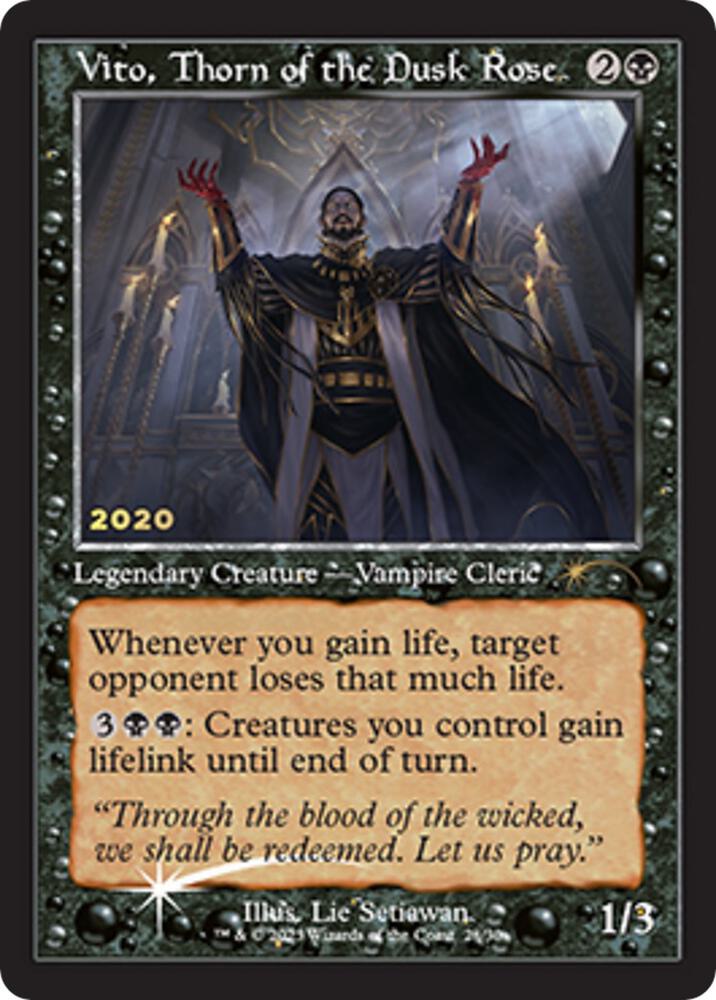 Vito, Thorn of the Dusk Rose (28) [30th Anniversary Promos]