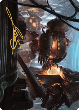 Autonomous Assembler Art Card (Gold-Stamped Signature) (5) [The Brothers' War Art Series]