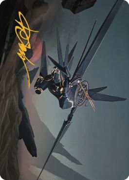Steel Seraph Art Card (Gold-Stamped Signature) (6) [The Brothers' War Art Series]