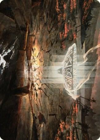 Urza's Sylex Art Card (7) [The Brothers' War Art Series]