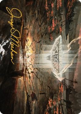 Urza's Sylex Art Card (Gold-Stamped Signature) (7) [The Brothers' War Art Series]