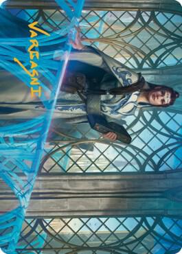 Hurkyl, Master Wizard Art Card (Gold-Stamped Signature) (10) [The Brothers' War Art Series]